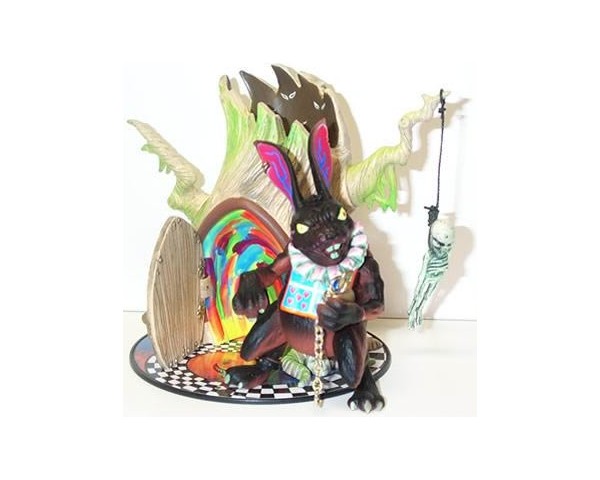 Scary Tales - White Rabbit variant (painted in Black)
