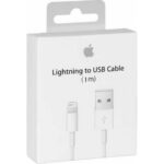 Apple Regular USB to Lightning Cable Λευκό 1m (MQUE2ZM/A)