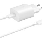 Samsung USB Type-C Cable & Wall Adapter Λευκό (Travel Adapter 25W)