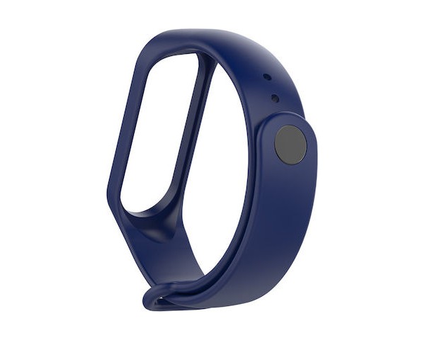 Λουράκι Σιλικόνης Μπλε (Mi Band 3/4)