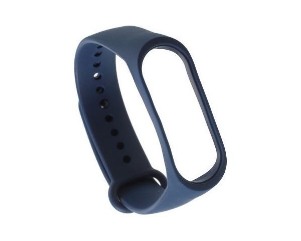 Xiaomi Λουράκι Σιλικόνης Navy Μπλε (Mi Band 3/4)
