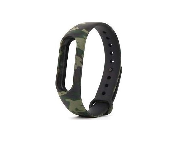 Λουράκι Σιλικόνης Army Green (Mi Band 3/4)