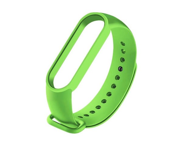 Λουράκι Σιλικόνης Πράσινο Ανοιχτό (Mi Band 5)