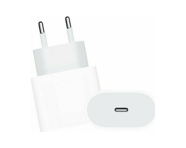 Apple 20W USB-C Wall Adapter Λευκό MHJE3ZM/A