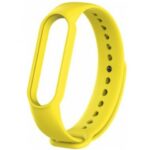 Λουράκι Σιλικόνης Κίτρινο (Mi Band 5)
