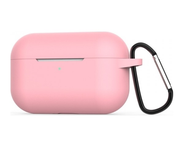 Θήκη Hoco WB20 Fenix Liquid Silicone Protective Σκούρο Πράσινο για Airpods Pro με Λουράκι