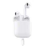 Apple AirPods (2nd generation) Bluetooth Handsfree Ακουστικά με Θήκη Φόρτισης Λευκά (MV7N2ZM/A) - Image 2