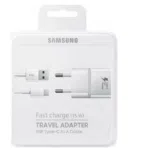 Samsung EP-TA20 Φορτιστής με Καλώδιο USB-C με Θύρα USB-A 15W White