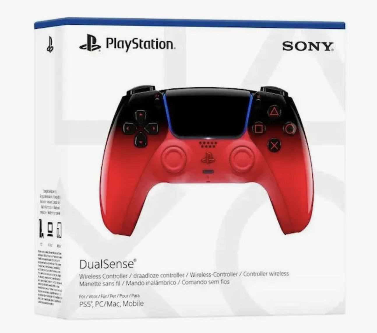 Sony DualSense Hyperpop Ασύρματο Gamepad για PS5 Techno Red