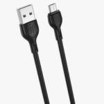 XO NB200 Regular USB 2.0 to micro USB Cable Μαύρο 1m