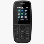 Nokia 105 (2019) Dual SIM Κινητό με Κουμπιά (Αγγλικό Μενού) Μαύρο