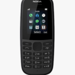 Nokia 105 (2019) Single SIM Κινητό με Κουμπιά (Αγγλικό Μενού) Black