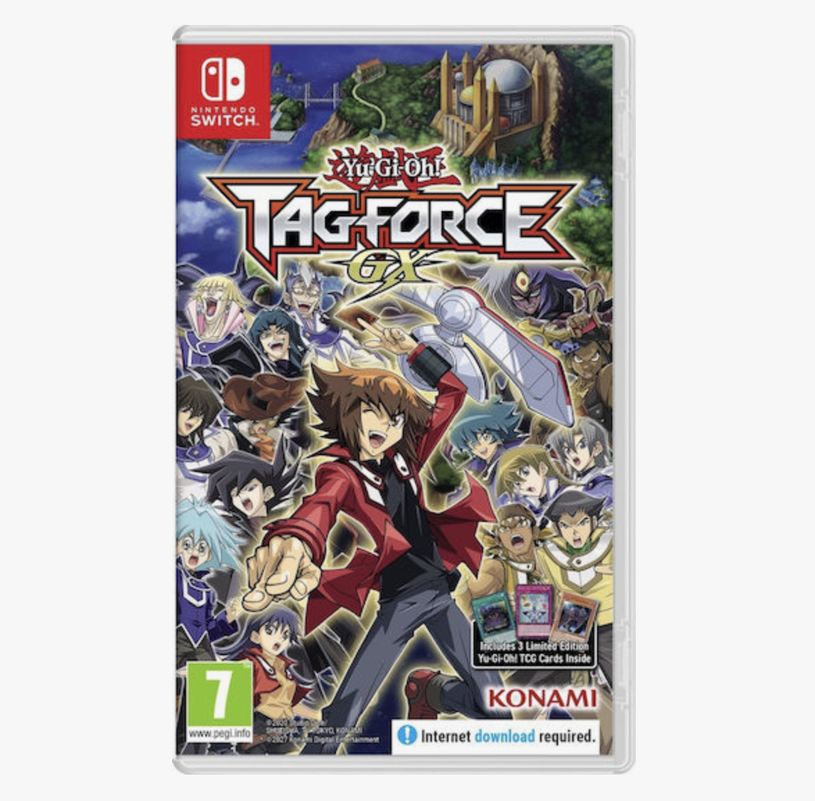 Yu-Gi-Oh! Tag Force Gx Classic Edition (Code In A Box) Switch Game
