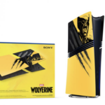 PS5 SONY CONSOLE COVER PRO MARVEL WOLVERINE BATTLE YELLOW